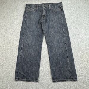 Levis‎ 569 Loose Straight Fit Jeans Mens 36x30 (38x28) Cotton Denim Nice Fade